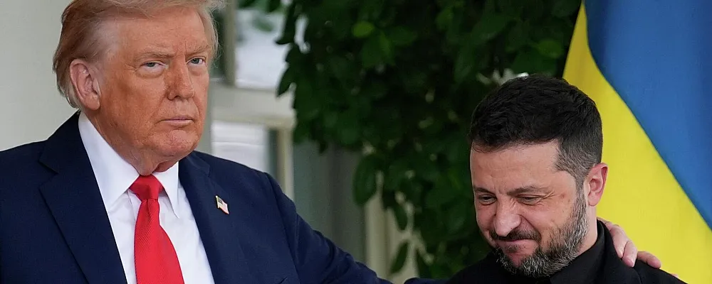 WSJ: Зеленский на переговорах с Трампом не исключил обмен территориями, но сослался на Конституцию Украины