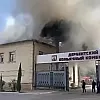Пожар на Дербентском коньячном комбинате локализован на площади 500 кв. метров