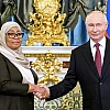 Путин принимает президента Танзании Самию Сулуху Хасан в Москве