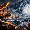 Нефть дорожает на фоне угрозы урагана в Мексиканском заливе