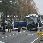 В Ленобласти в ДТП с автобусом и «Газелью» пострадали девять человек, четверо в тяжелом состоянии