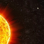 На Солнце образовался гигантский протуберанец размером в 80 диаметров Земли