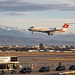 Спецборт с российской делегацией вошел в воздушное пространство Швейцарии перед переговорами в Женеве