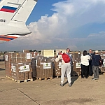 Самолет МЧС доставил в Бейрут более 27 тонн гумпомощи для жителей Ливана