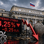 Банк России в девятый раз подряд снизил ключевую ставку
