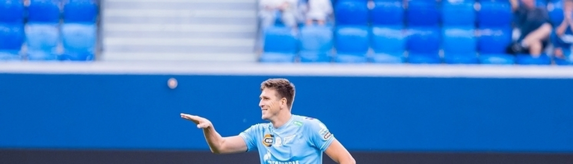 Александр Соболев из "Зенита" отреагировал на ничью с ЦСКА мемом с Жириновским