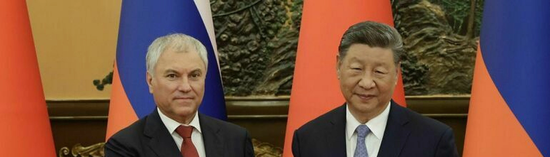 Володин встретился с Си Цзиньпином и передал приветствие от Путина