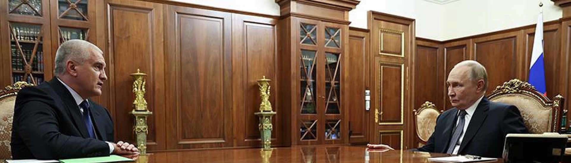 Сергей Аксенов сообщил Путину о росте экономики Крыма и планах по развитию инфраструктуры