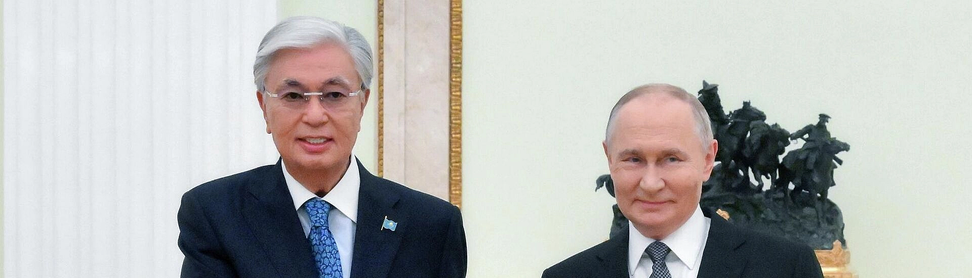 Путин и Токаев отметили уникальный масштаб сотрудничества России и Казахстана