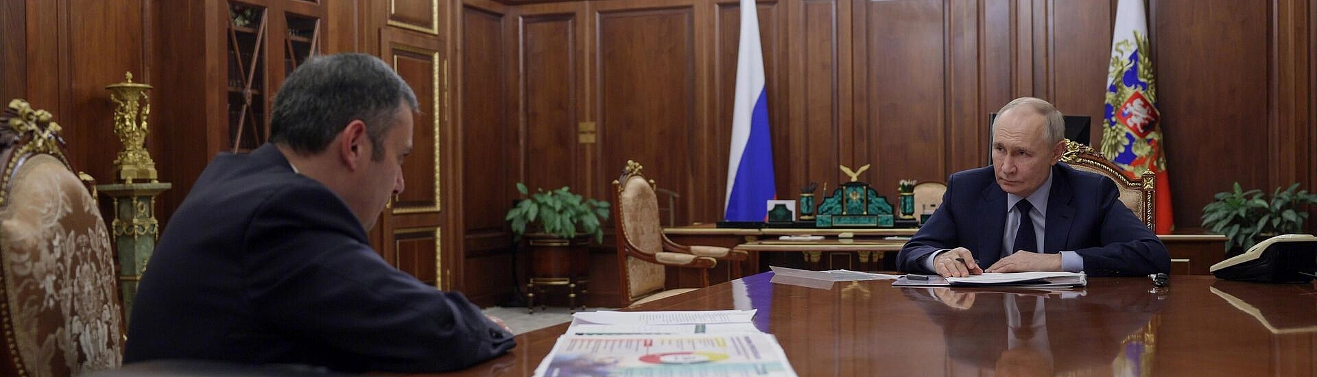 Путин и Хинштейн обсудили восстановление Курской области и поддержку жителей приграничных районов