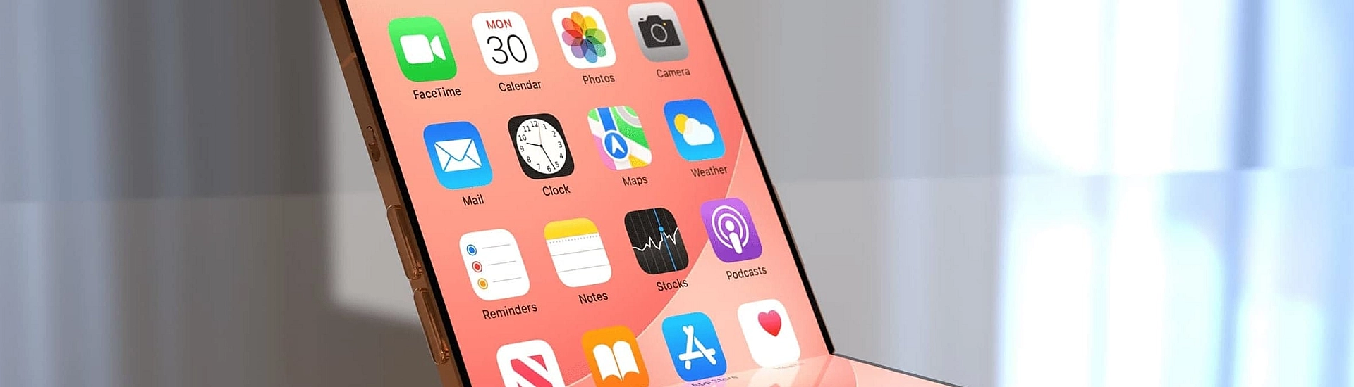 Складной iPhone может выйти без Face ID и получить боковой Touch ID
