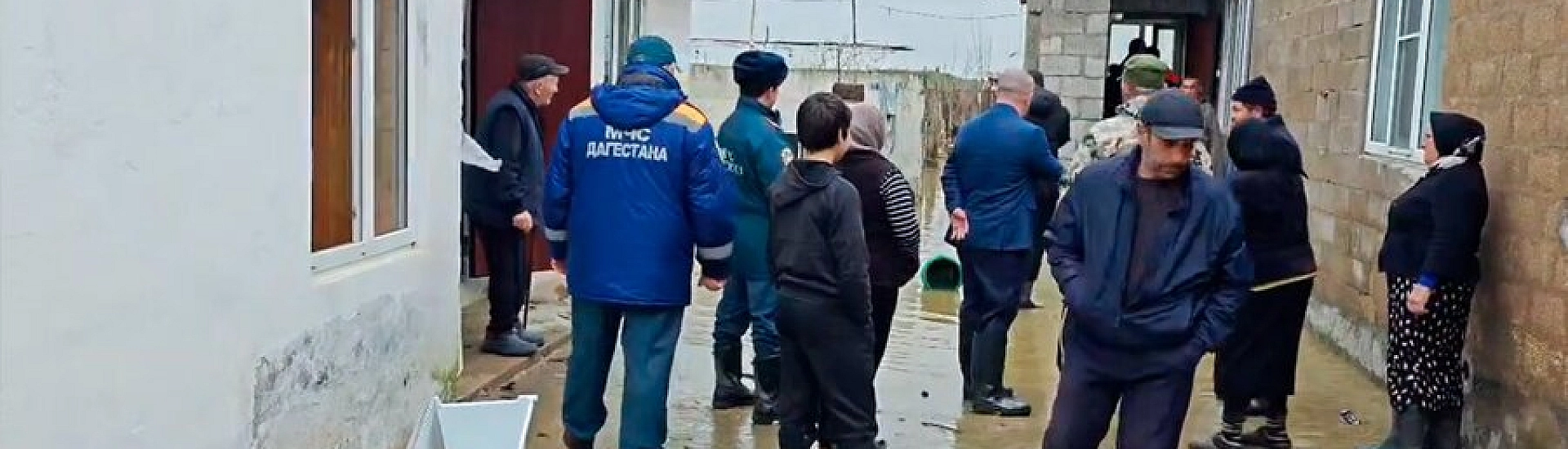 В Дагестане и Чечне сохраняются последствия подтоплений: затоплены сотни домов и участков
