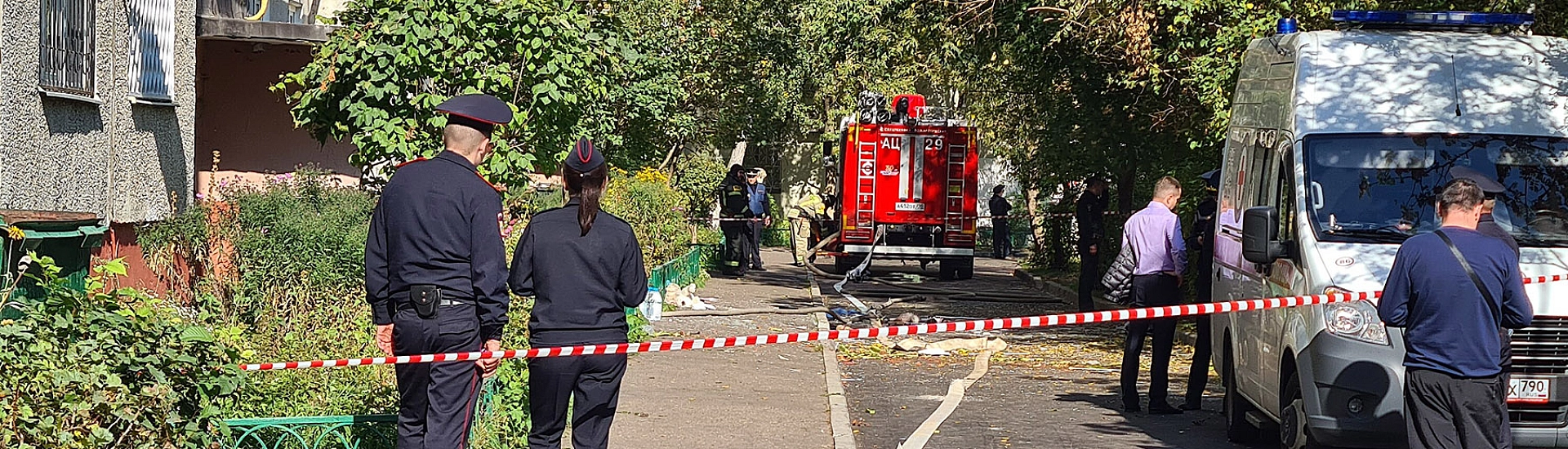 В Балашихе водитель погиб при взрыве автомобиля