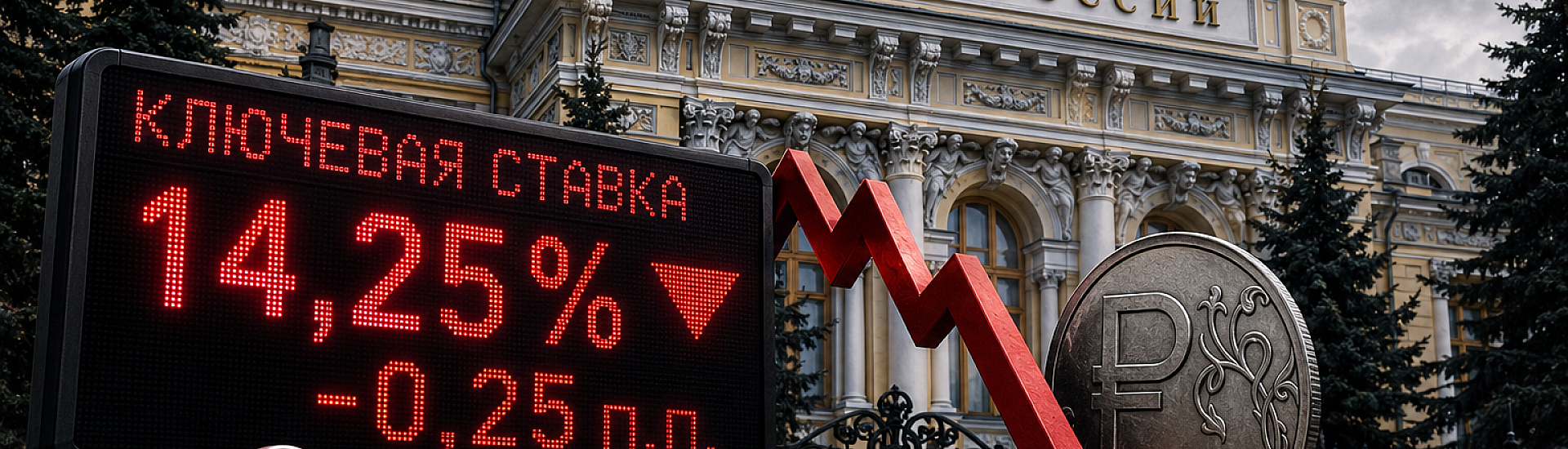 Банк России в девятый раз подряд снизил ключевую ставку