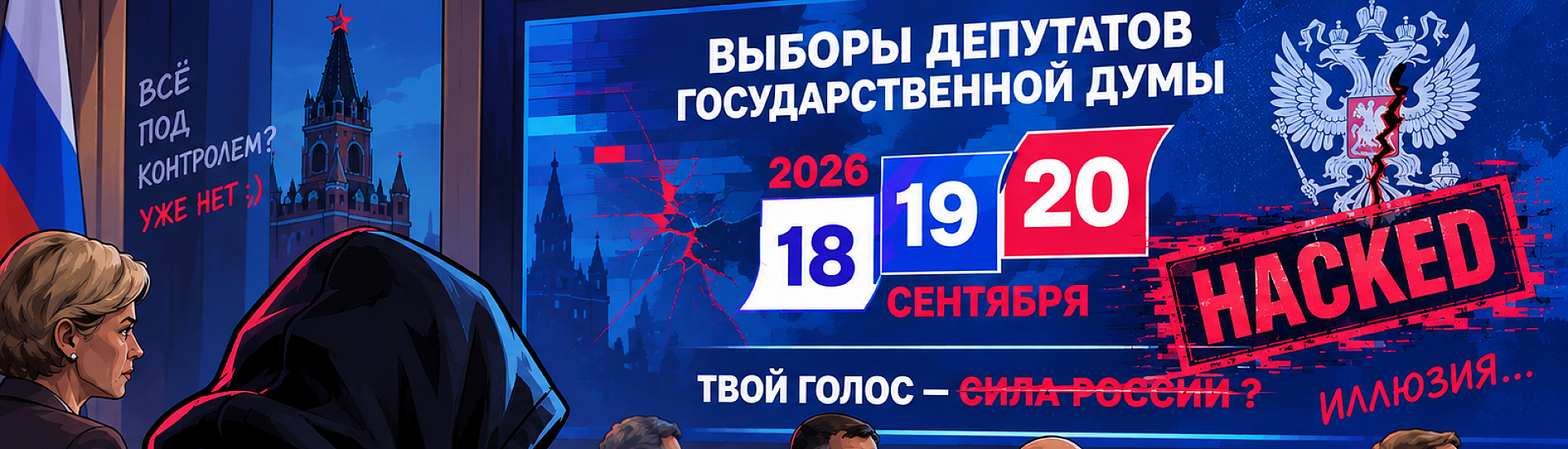 Взлом ГАС Выборы и хакеры в пиджаках: кто помогает рисовать 146%?