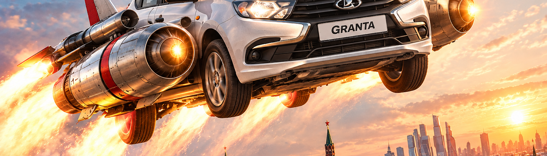 Lada Granta может научиться летать, как Tesla