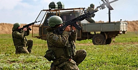 ПВО полка 1194 отражает атаки беспилотников и прикрывает войска на линии фронта