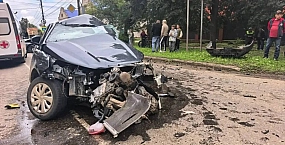 В Удмуртии сын депутата на Audi столкнулся с машиной бывшего автоинструктора