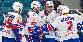 СКА обыграл «Барыс» и одержал четвертую победу подряд