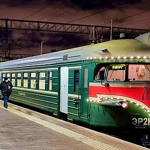 Ретропоезд «Лахта» перевез более 8,5 тыс. пассажиров в 2025 году