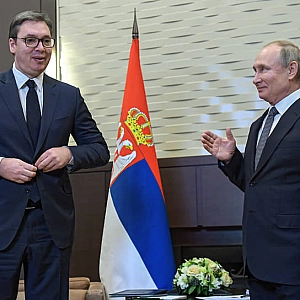 Путин и Вучич обсудили энергетику, Украину и ситуацию на Балканах