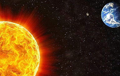 На Солнце образовался гигантский протуберанец размером в 80 диаметров Земли