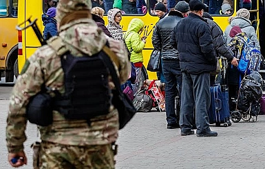 Шведский телеканал SVT показал кадры принудительной мобилизации в центре Киева