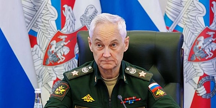 Белоусов провел совещание на пункте управления группировки «Запад»