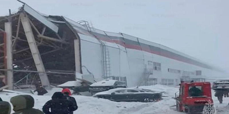 В Липецкой области обрушилась кровля цеха предприятия «Моторинвест»