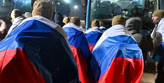 Россия и Украина провели обмен военнопленными по формуле 270 на 270